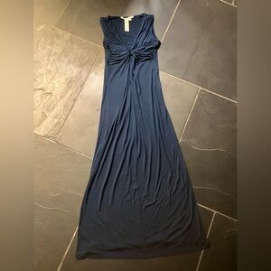 Max Studio Women’s Size XS Elegant Navy Blue Maxi Dress